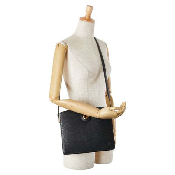 Louis Vuitton Epi Capuchin Shoulder Bag M52342 Black Leather Women's LOUIS VU... - Picture 14 of 14